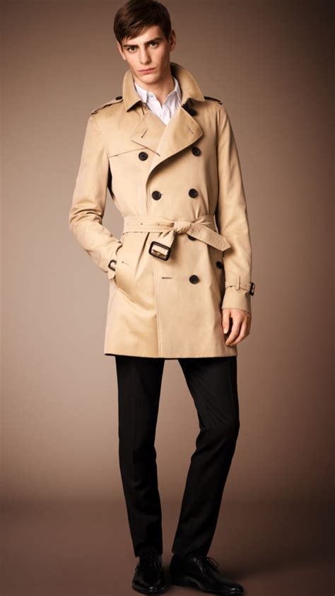 burberry trench coat heren|Burberry original trench coat.